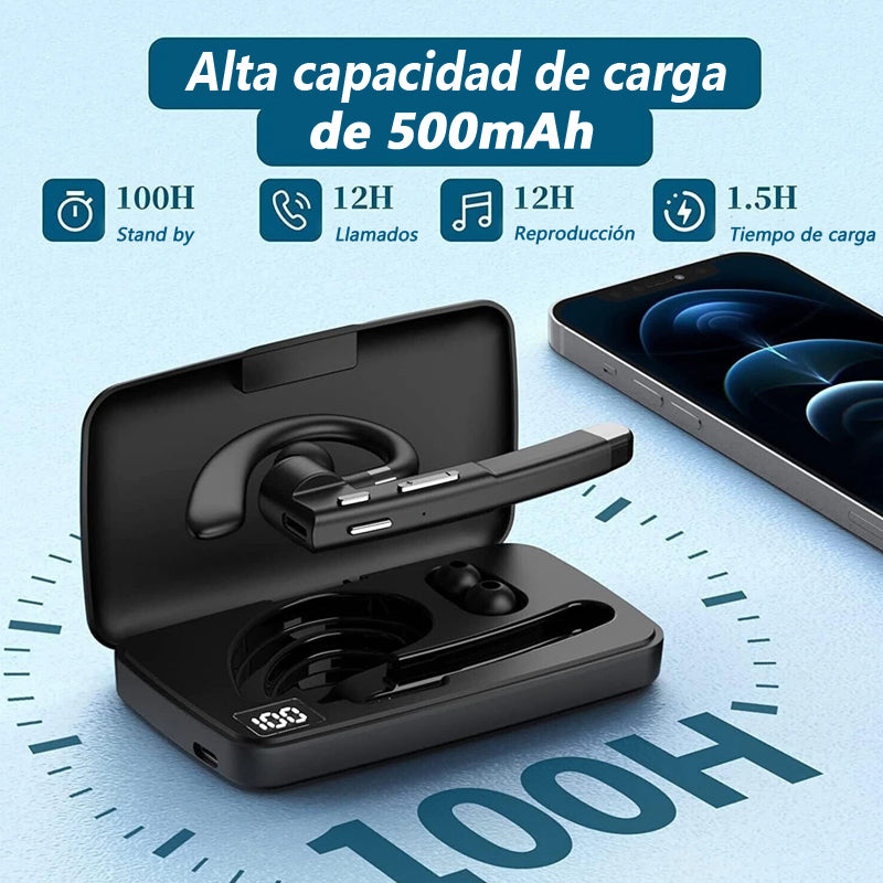 Audífonos Auriculares In-Ear negro / Bluetooth 5.1 / Batería 100mAh