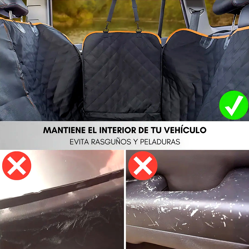 Protector Cubre Asiento Impermeable para Perros viaje en Auto
