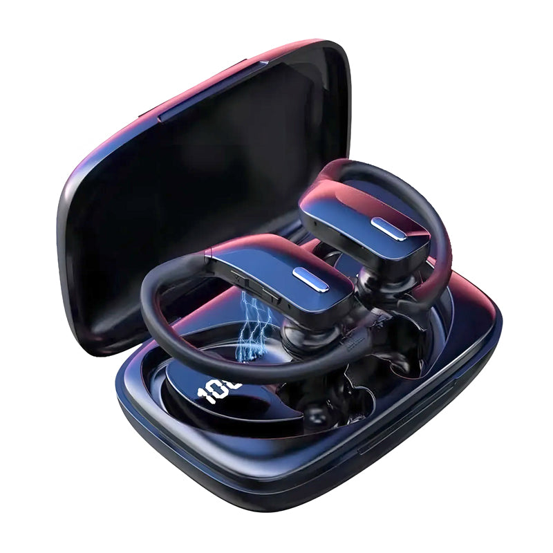 Audífonos deportivos Bluetooth in-ear inalámbricos - Compatible con iPhone y Android