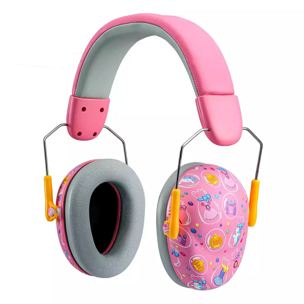 Audífonos Antiruido protectores para Niños Autismo - 26dB Rosa / Negro