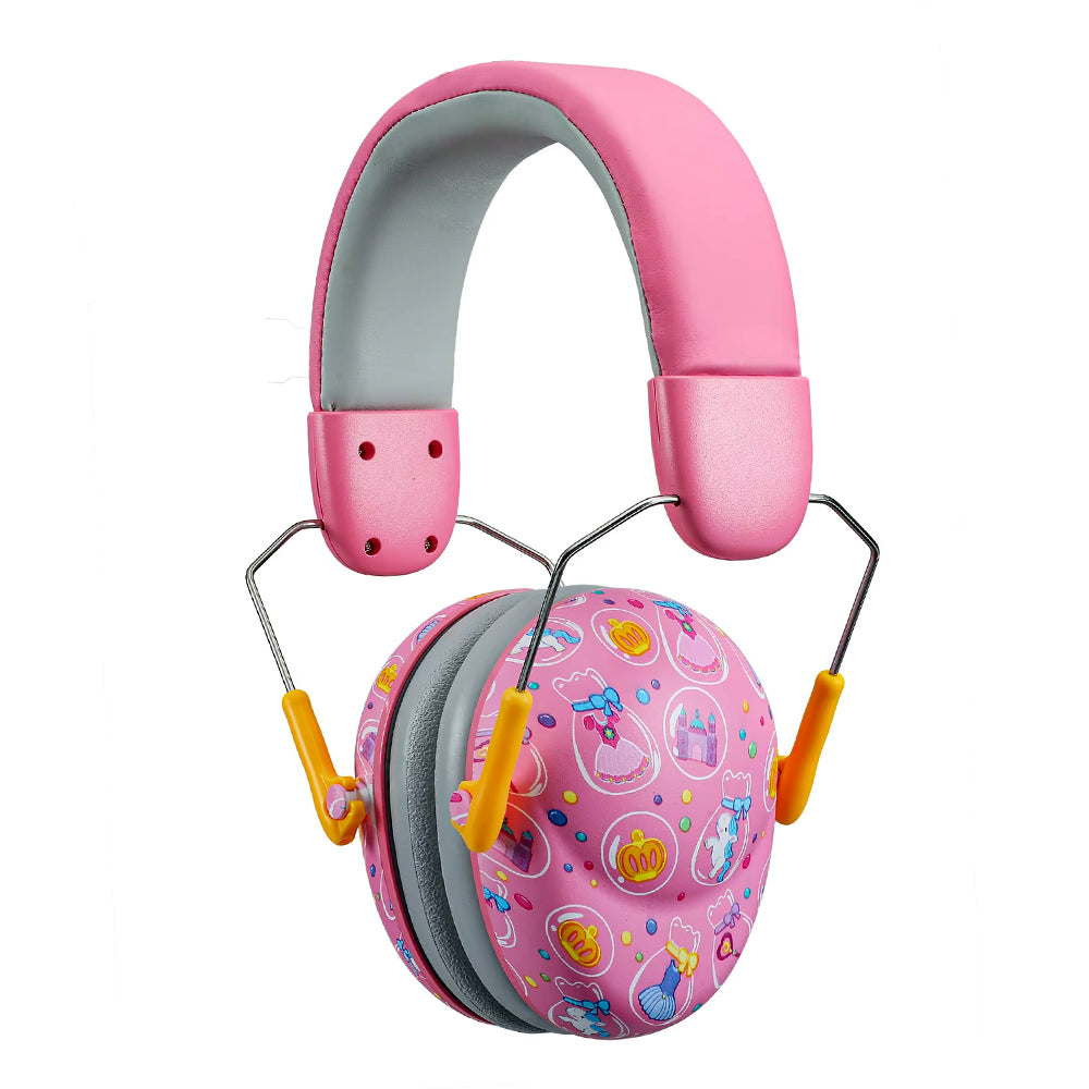 Audífonos Antiruido protectores para Niños Autismo - 26dB Rosa / Negro
