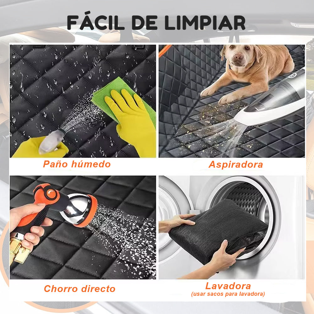 Protector Cubre Asiento Impermeable para Perros viaje en Auto