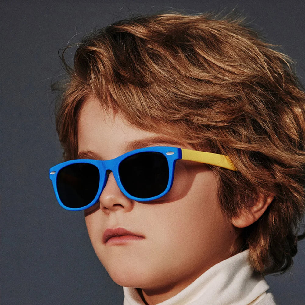 Lentes de Sol Infantiles Polarizados UV400 – Flexibles y Seguros para Niños y Niñas