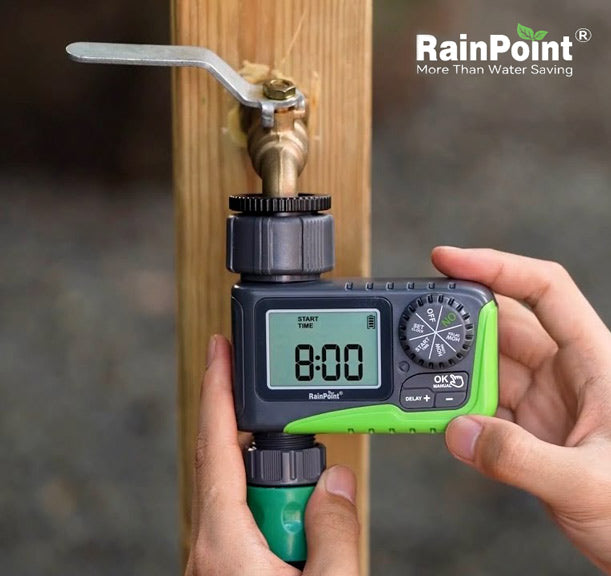 Temporizador de Riego Automático - 1 zona estación - Rainpoint