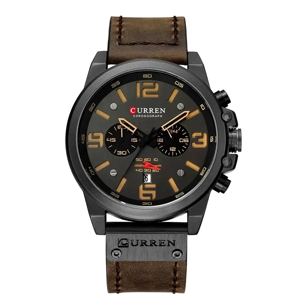 Reloj Curren Chronograph 8314 - Calendario - Correa de Cuero - Análogo