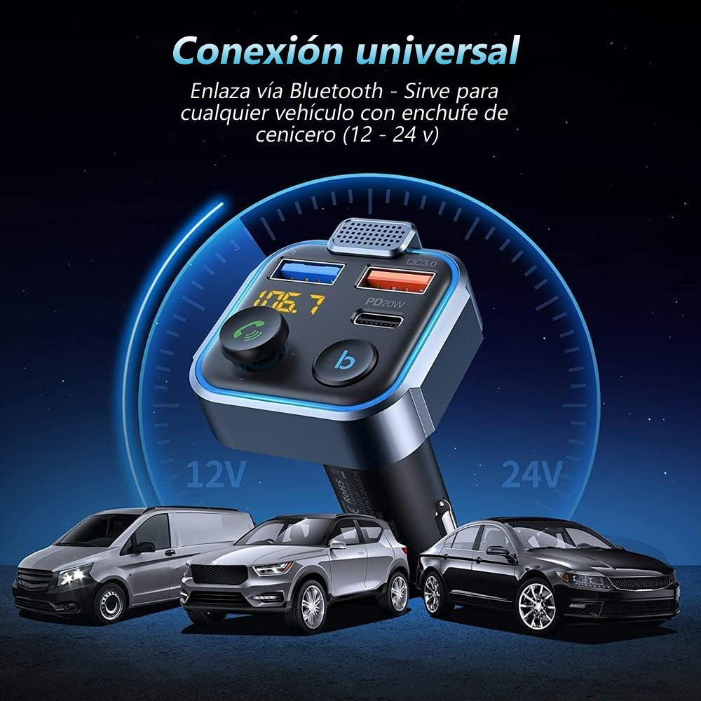 transmisor bluetooth para cualquier auto